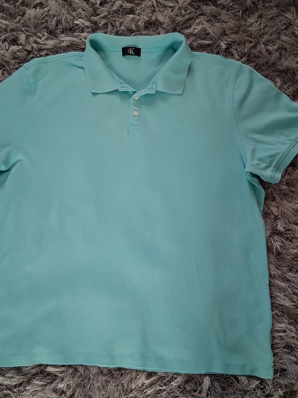 Calvin Klein Mint Green Polo Shirt